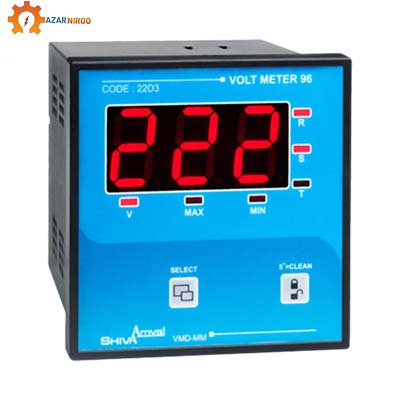 ولت متر تکی 96 دیجیتال کد 22D3 شیواامواج