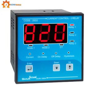 کنترل آمپر سه رله ای کد 20D2 شیواامواج