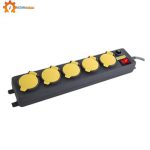 5 خانه فیوزدار دربدار با کابل 5 و 3 متر بافیوز پارت الکتریک