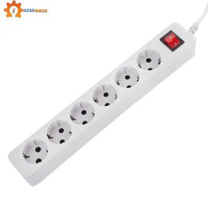 6 خانه ارتدار با کلید و کابل پارت الکتریک
