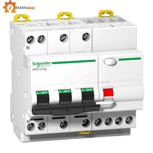 کلید محافظ جان ترکیبی (RCBO) چهار پل