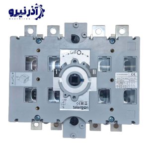 کلید 2 طرفه دستی چهار پل 400 آمپر مدل CCF0400 برند Telergon