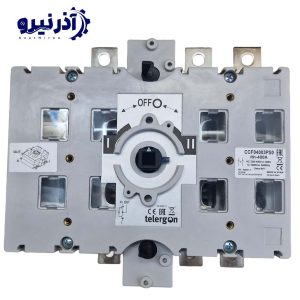کلید دو طرفه دستی 3 پل 400 آمپر مدل CCF0400 برند تلرگان