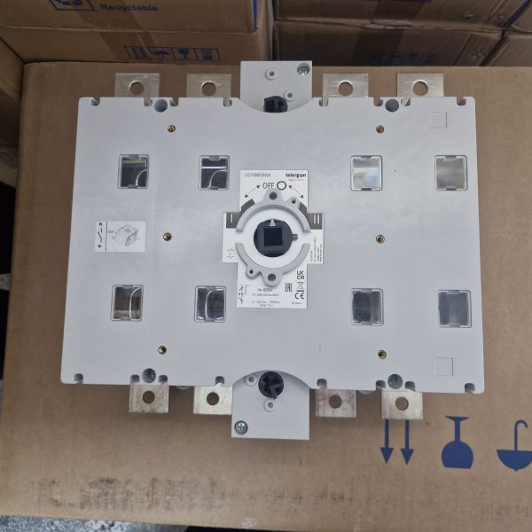 کلید دوطرفه دستی چهار پل 800 آمپر مدل CCF0800 برند Telergon
