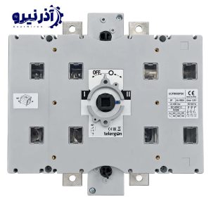 کلید برق شهر ژنراتور دستی 3 پل 800 آمپر مدل CCF08003P تلرگان